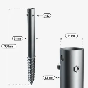 Keermetega vaiad G900 68 tech